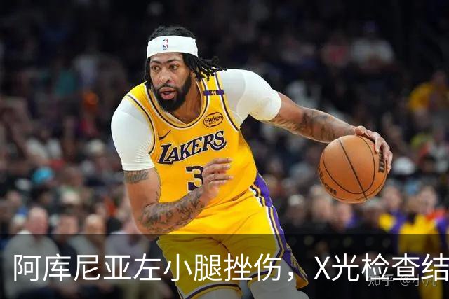 阿库尼亚左小腿挫伤，X光检查结果为阴性